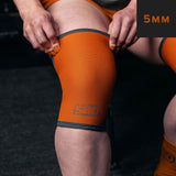 Weightlifting-Knee-Sleeves-Orange-02 (1)