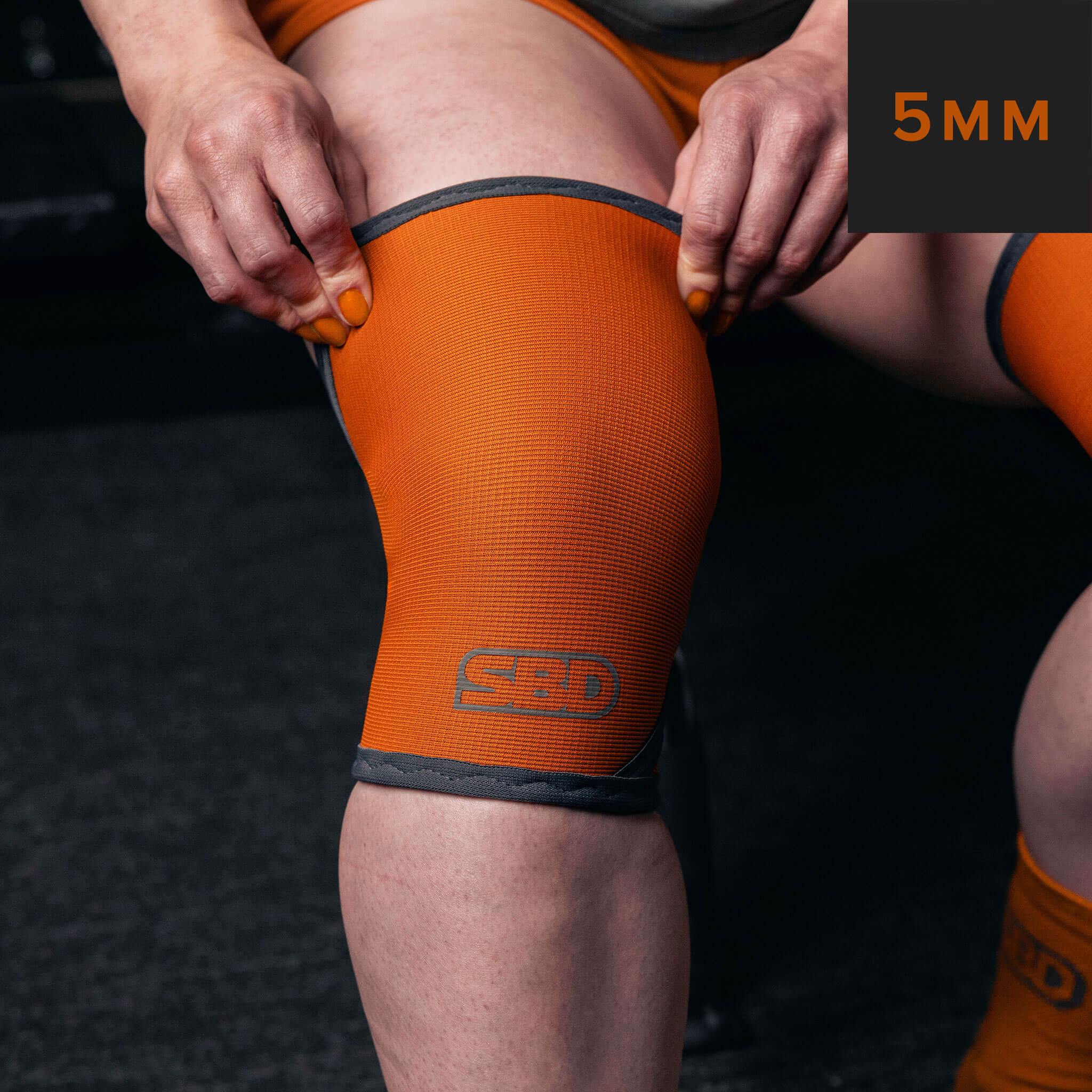 Weightlifting-Knee-Sleeves-Orange-02 (1)