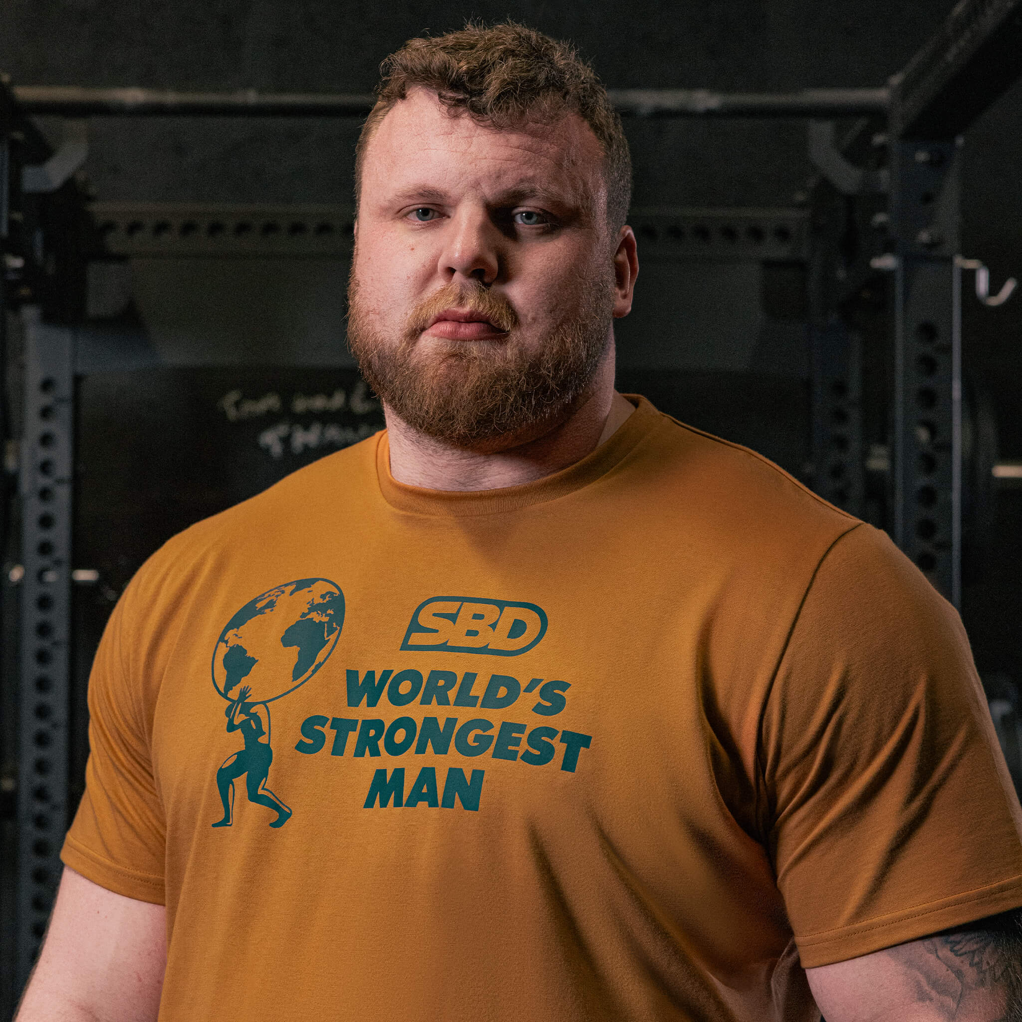 SBD World Strongest Man 2025 T-Shirt (Rust)
