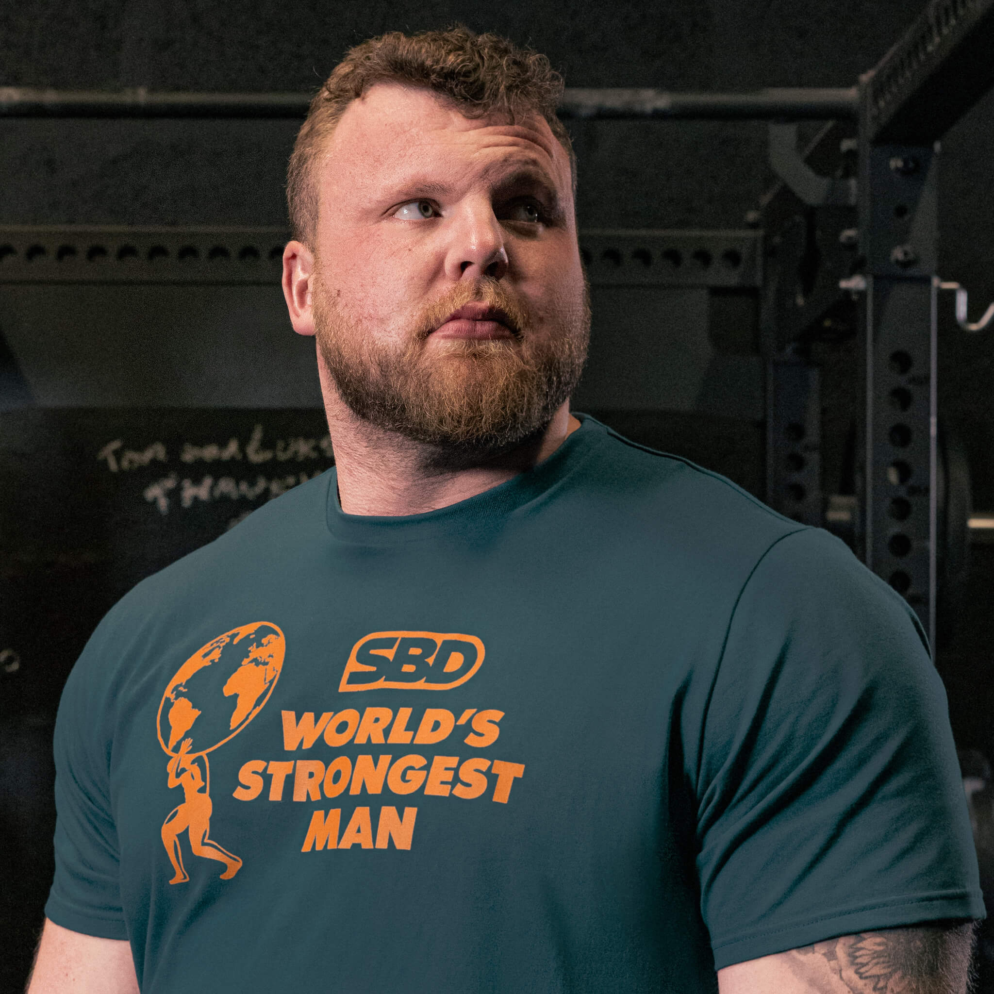 SBD World's Strongest Man 2025 T-Shirt (Navy)